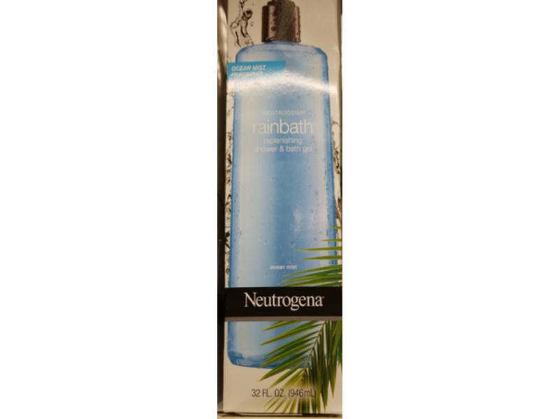 Neutrogena Rainbath Replenishing Shower and Bath Gel, Ocean Mist, 32 fl oz