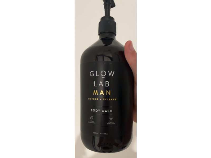 Glow Lab Man Nature + Science Body Wash, 30.43 fl oz/900 mL