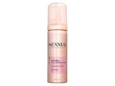 Nexxus Light Hold Mousse + Volumizing Foam, 2 oz