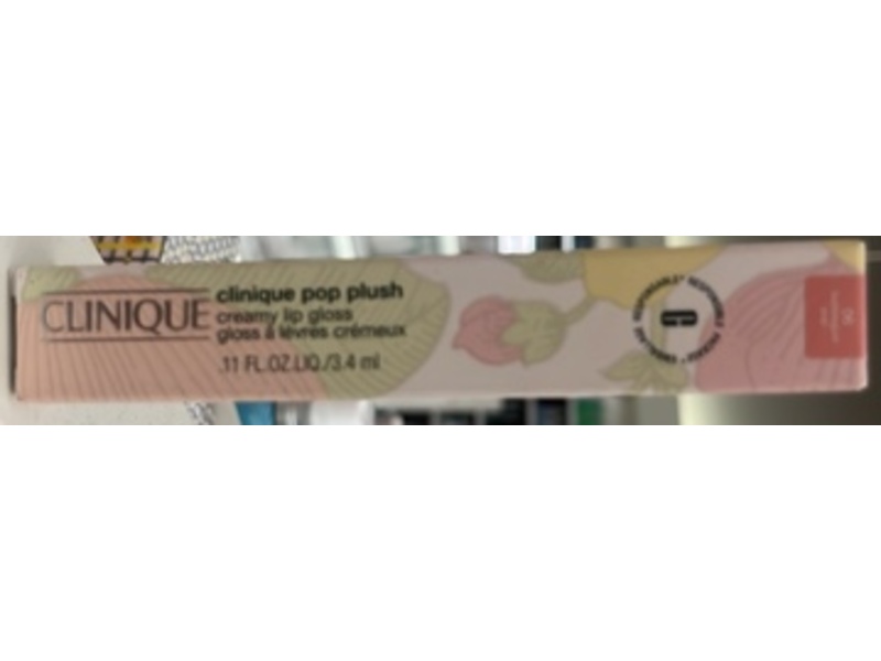 Clinique Pop Plush Creamy Lip Gloss, 06 Bubblegum Pop, 0.11 fl oz/3.4 mL
