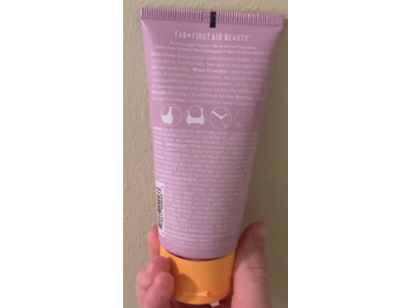 First Aid Beauty Whole Body Deodorant Cream, Fresh Citrus, 3 oz/85.1 g