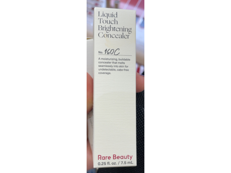 Rare Beauty Liquid Touch Brightening Concealer, 160 c, 0.25 fl oz/7.5 mL