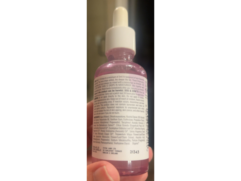 Isle Of Paradise Self - Tanning Drops, Dark, 1.69 fl oz/58 mL