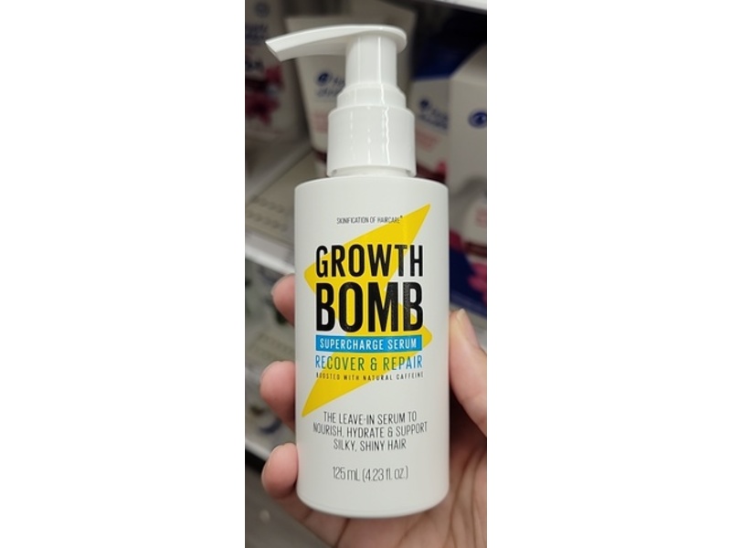Growth Bomb Recover & Repair Supercharge Serum, 4.23 fl oz/125 mL