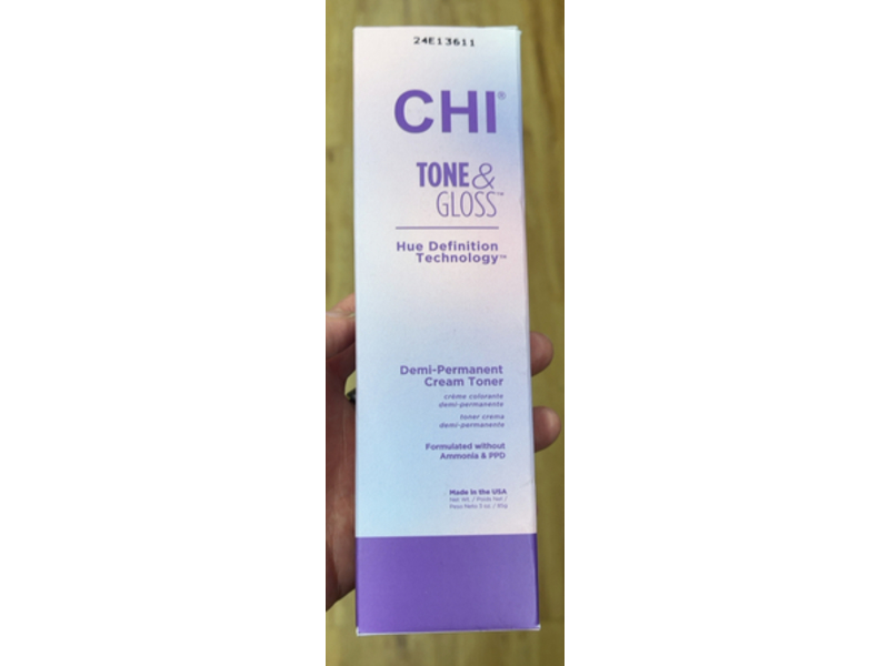 CHI Tone & Gloss Demi-Permanent Cream Toner, Macchiato, 3 oz/85 g