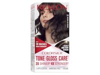 Revlon ColorSilk Tone + Gloss + Care Demi Permanent Hair Color, 5A Medium Ash Brown, 4.5 fl oz - thumbnail 1