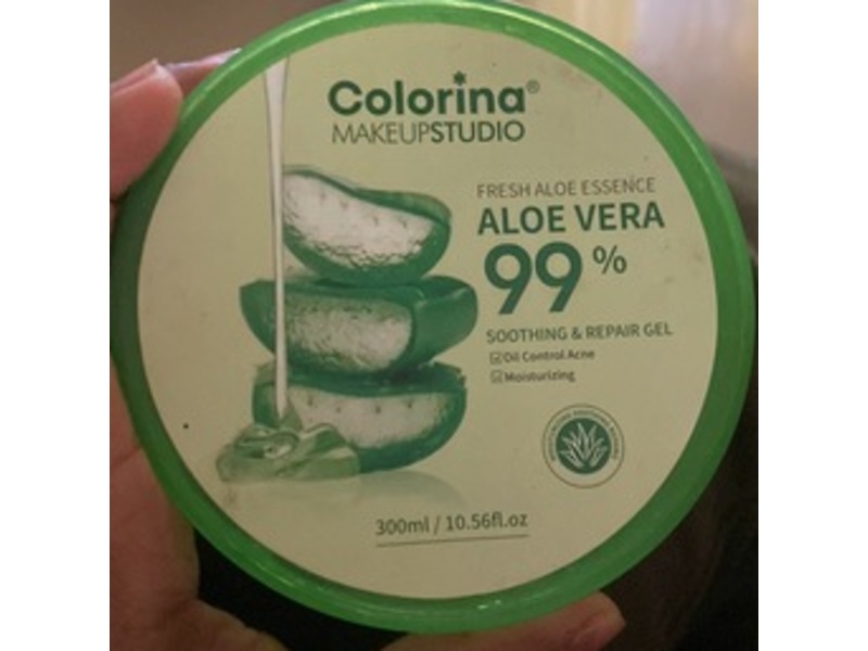 Colorina Makeup Studio Soothing & Repair Gel Fresh Aloe Essence, 10.56 fl oz/300 mL
