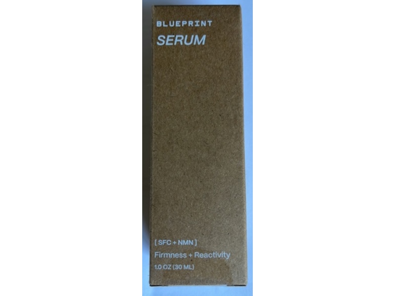 Blueprint Firmness + Reactivity Serum, Sfc + Nmn, 1 oz/30 mL