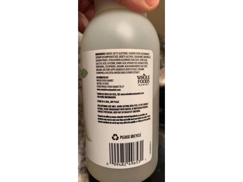 365 Whole Foods Market Foaming Hand Soap, Anjou Pear, 12 fl oz/355 mL