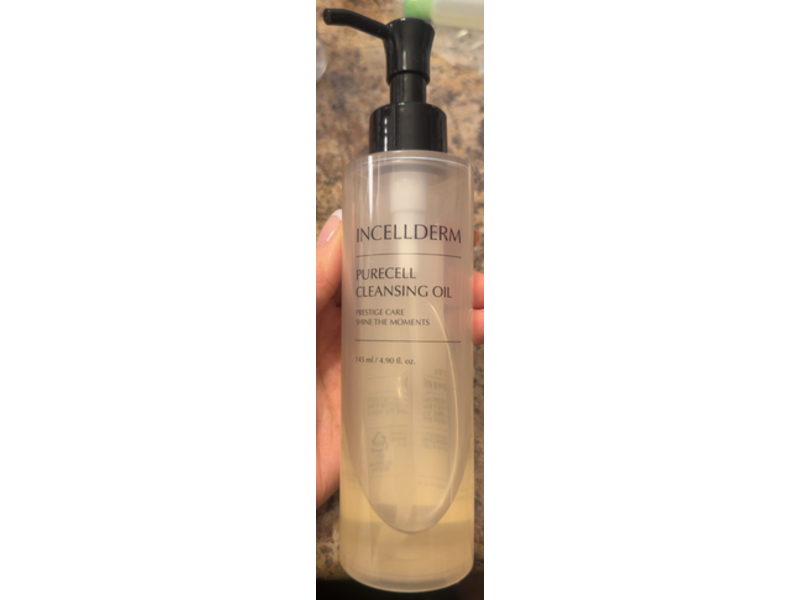 Incellderm Purecell Cleansing Oil, 4.90 fl oz/145 mL
