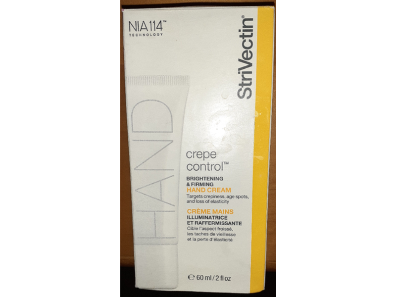 StriVectin Crepe Control Brightening & Firming Hand Cream, 2 fl oz/60 mL