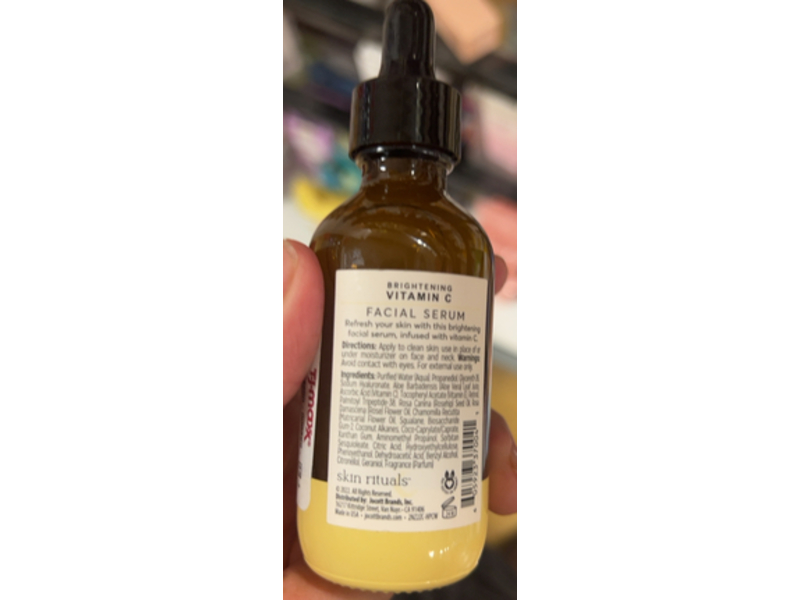 Skin Rituals Brightening Facial Serum, Vitamin C, 1 fl oz/59 mL