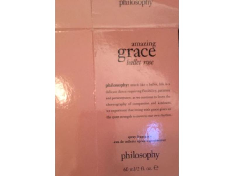 Philosophy Amazing Grace Ballet Rose Eau De Toilette, 2 fl oz/60 mL