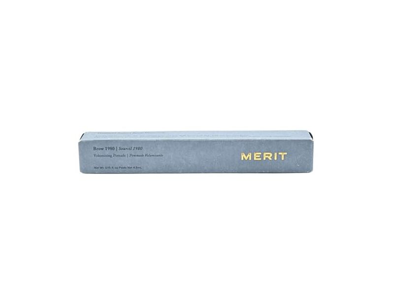 Merit Brow 1980 Volumizing Pomade, Taupe, 0.15 fl oz/4.5 mL
