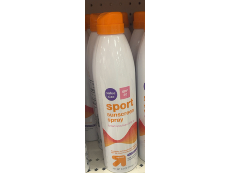 Up & UP Sport Sunscreen Spray, SPF 30, 9.1 oz/258 g