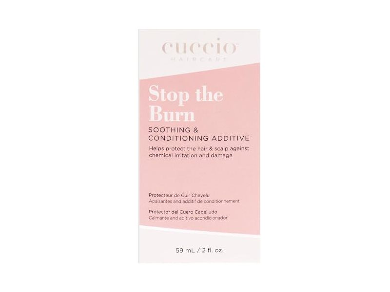 Cuccio Haircare Stop The Burn Soothing & Conditioning Additive, 2 fl oz/59 mL