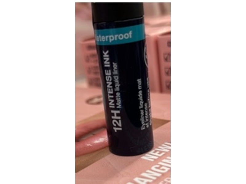 Sephora 12H Intense Ink Matte Liquid Eyeliner, 04 Dark Navy, 0.09 oz/2.8 g