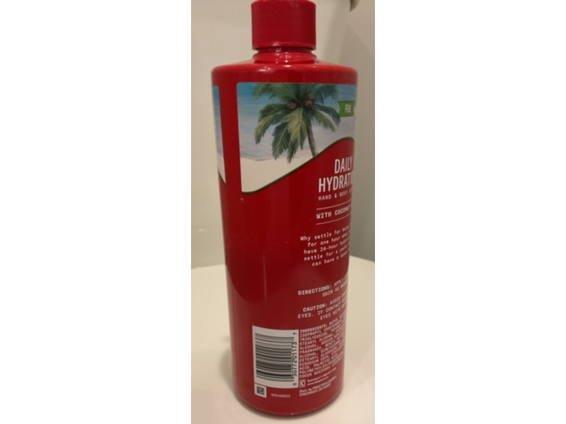 Old Spice Daily Hydration Hand And Body Lotion, Coconut Oil, 16 fl oz/473 mL, Pack Of 4