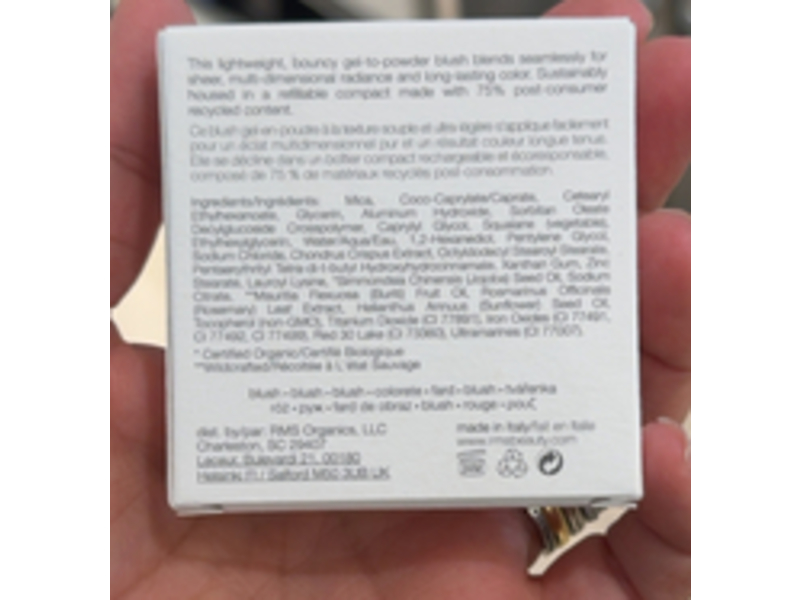 RMS Beauty Redimension Hydra Powder Blush, Hanky Panky, 0.25 oz/7 g