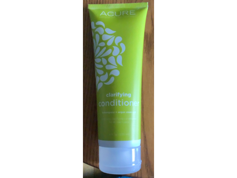 Acure Curiously Clarifying Conditioner, Lemongrass, 8 fl oz/236 mL
