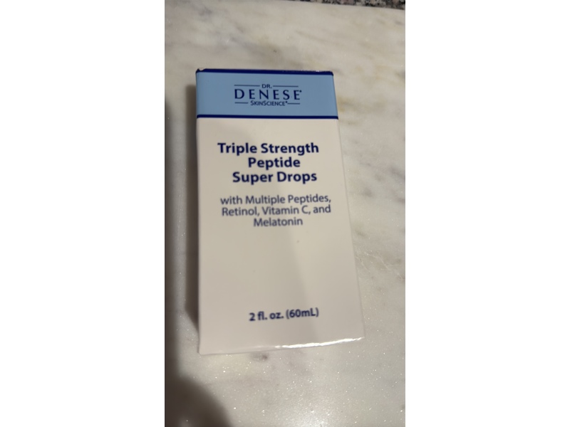 Dr.Denese Triple Strength Peptide Super Drops, 4 fl oz/120 mL
