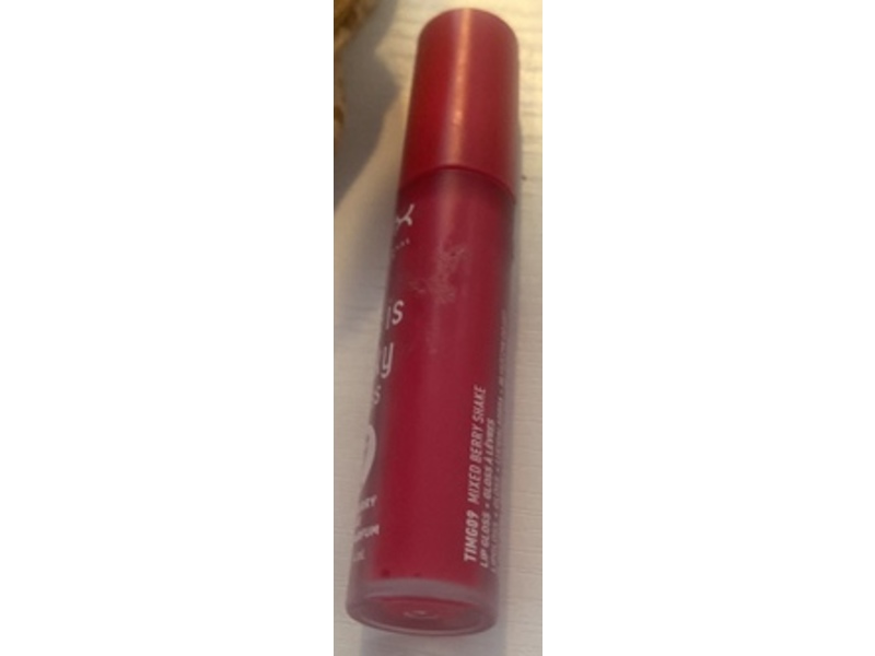 NYX Professional Makeup This Is Milky Lip Gloss, Mixed Berry Shake, 0.13 fl oz/4 mL