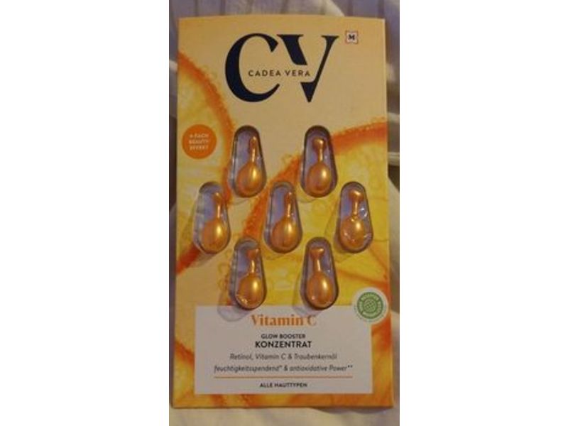 Cadea Vera Vitamin C Glow Booster, Konzentrat, 7 Count