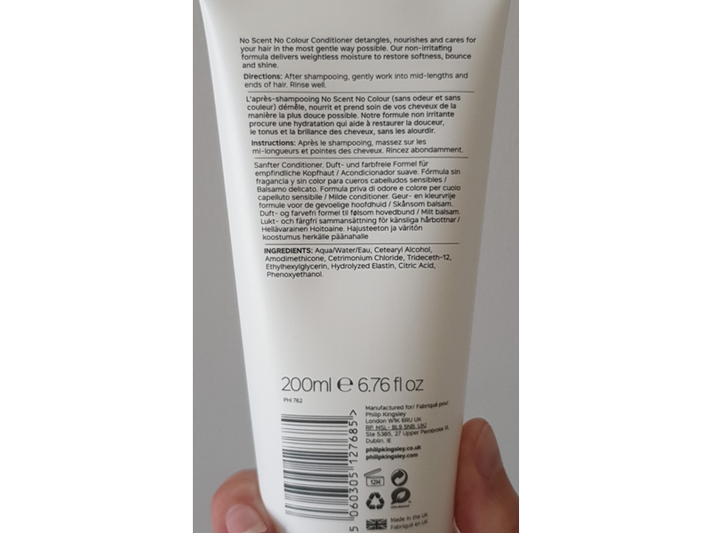 Philip Kingsley Gentle Conditioner, 6.76 fl oz/200 mL