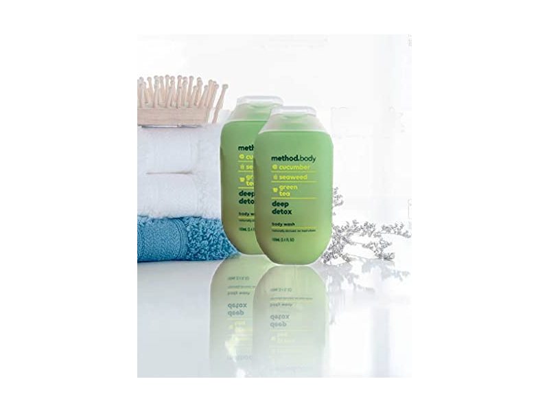 Method Body Wash -Deep Detox 3.4 oz, 100mL, Pack of 6