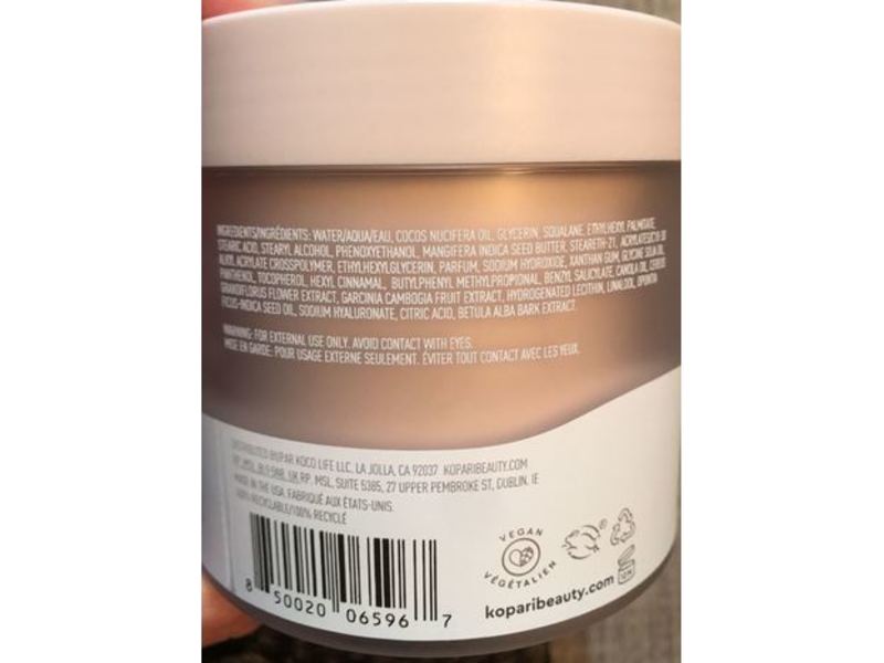 Kopari Ultra Restore Body Butter, Hyaluronic Acid, 7.7 fl oz/230 mL