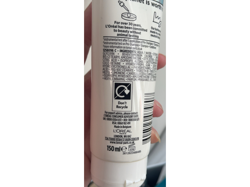 L’Oreal Paris Elvive Bond Repair Conditioner, 150 mL