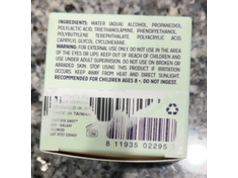 Unicorn Snot Face & Body Bioglitter Gel, Galaxy, 1.7 oz/50 g