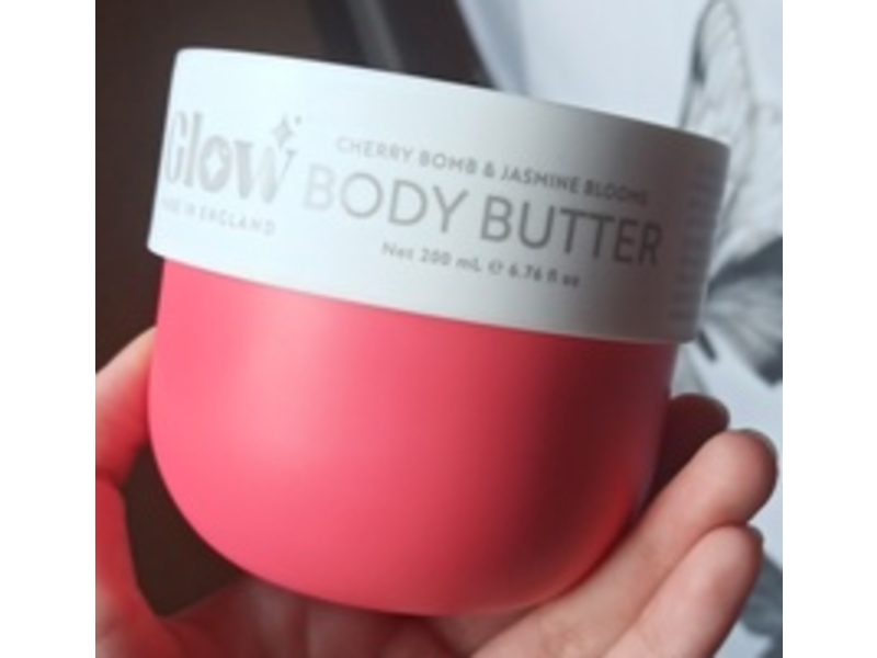 Glow Body Butter, Cherry Bomb & Jasmine Blooms, 6.76 fl oz/200 mL