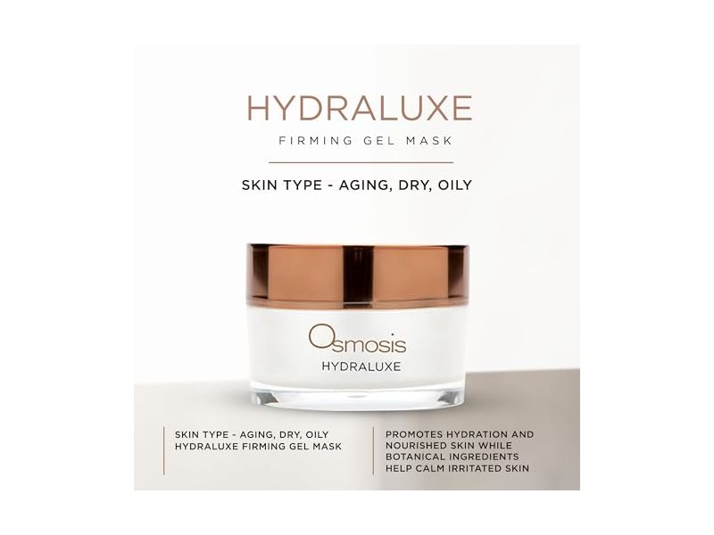 Osmosis Hydraluxe Firming Gel Mask, 1 fl oz/30 mL