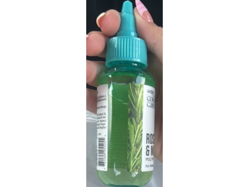 Kiss Colors & Care Multivitamin Oil, Rosemary & Mint, 2.5 fl oz/75 mL