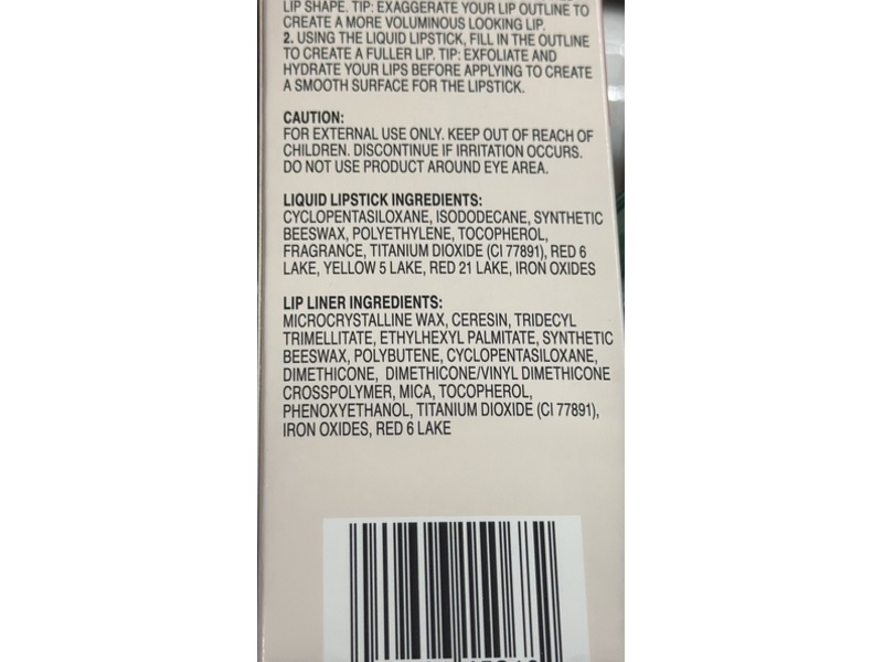 B Pure Glossy Lip Countour Kit, Pink Lemonade
