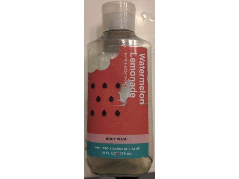 Bath & Body Works Body Wash, Watermelon Lemonade, 10 fl oz/295 mL