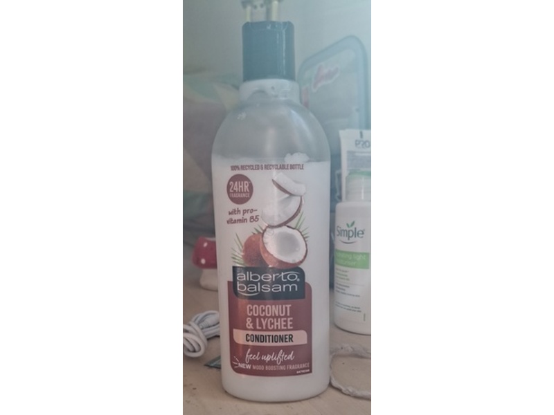 Alberto Balsam Conditioner, Coconut & Lychee, 300 mL