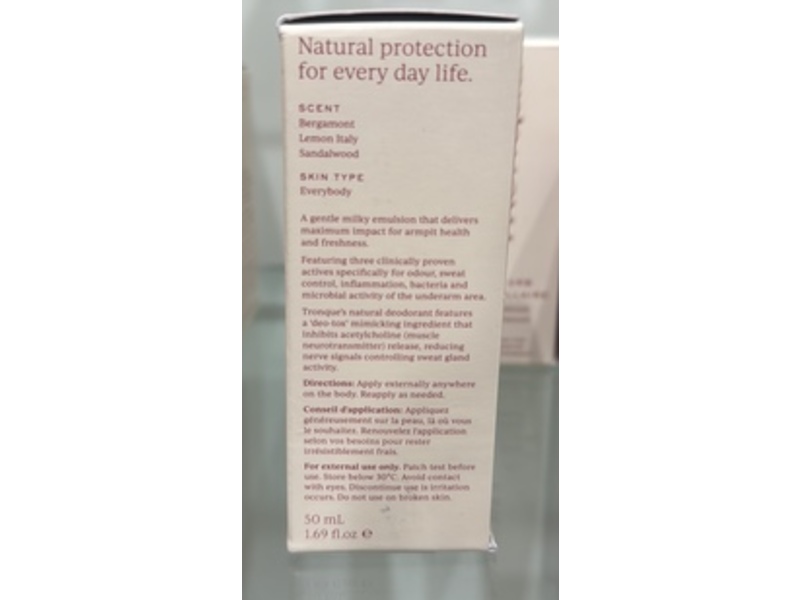 Tronque Natural Deodorant, Axilla Orb, 1.69 fl oz/50 mL