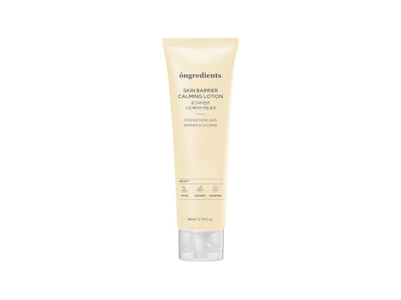Ongredients Skin Barrier Calming Lotion, 2.70 fl oz/80 mL