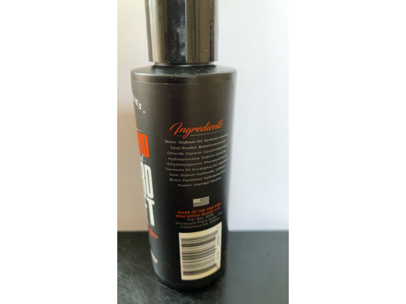 Wild Willies Progro Fortified Beard Soft Conditioner, Biotin & Caffeine, 2, 4 fl oz/118.28 mL