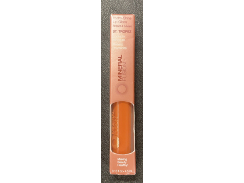 Mineral Fusion Hydro-Shine Lip Gloss, St.Tropez, 0.15 fl oz/4.5 mL