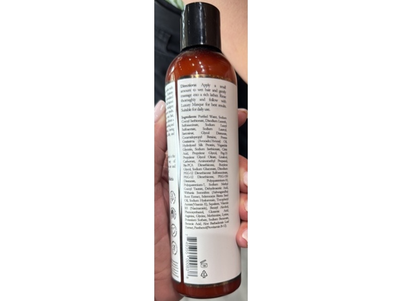 John Dellaria Luxury Shampoo, 8.4 fl oz/250 mL