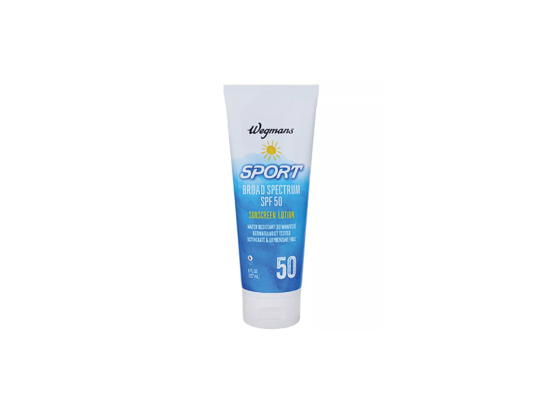 Wegmans Sport Sunscreen Lotion, SPF 50, 3 fl oz/80 mL