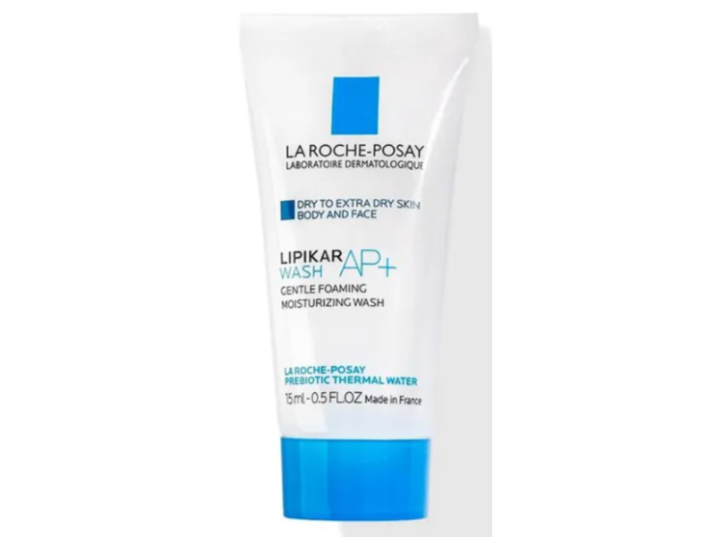 La Roche-Posay Lipikar Gentle Foaming Wash, AP+, 0.5 fl oz /15 mL