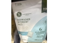 H-E-B Dishwasher Detergent Pacs, Fragrance Free, 720 g, 40 Count - thumbnail 2