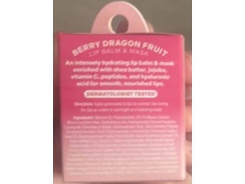 VQ Lip Balm & Mask, Berry Dragon Fruit, 0.42 oz