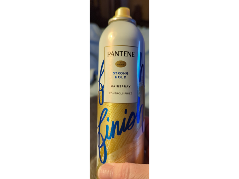 Pantene Pro-V Controls Frizz Hairspray, Strong Hold, 7 oz/200 g
