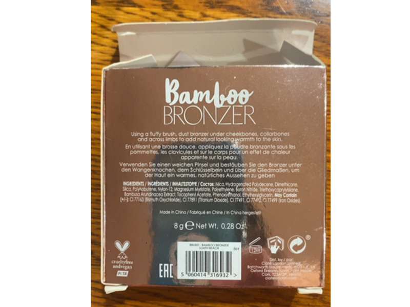 Ciate London Bamboo Powder Bronzer, South Beach, 0.28 oz/8 g