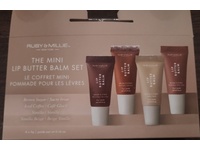 Ruby & Millie The Mini Lip Butter Balm Set, Brown Sugar, Iced Coffee, Vanilla & Vanilla Beige, 0.16 fl oz/5 g - Image 3